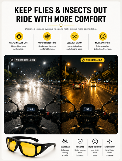 HD Vision™ RoadVision Glasses + FREE UV Protection Sunglasses