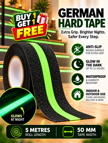 GERMAN HARD TAPE™ V2 Waterproof Anti-Slip Glow Tape