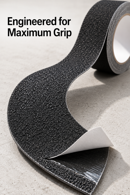 Floor Safety Strip for Tiles, Marble, Bathrooms, Ladders & Ramps
