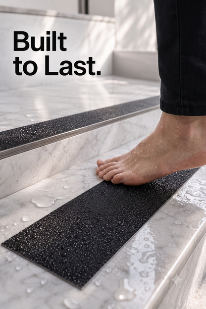 Floor Safety Strip for Tiles, Marble, Bathrooms, Ladders & Ramps